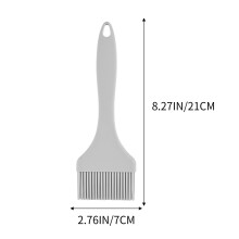 Heat-Resistant BBQ Sauce Brush - Silicone Basting Brush, Dishwasher Safe, Ergonomic Design, Kitchen Tool for Marinade & Sauces Application