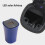 Solar Powered Car Ashtray LED Light Energy Saving Auto Ash Tray 5