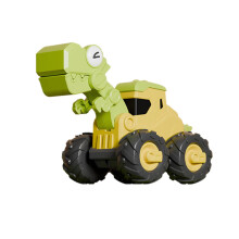 Toy Cars for Toddlers 3-5 Dinosaur Engineering Vehicle Push Slide Excavator Toy First Birthday Gifts for Boys Toy Savings
