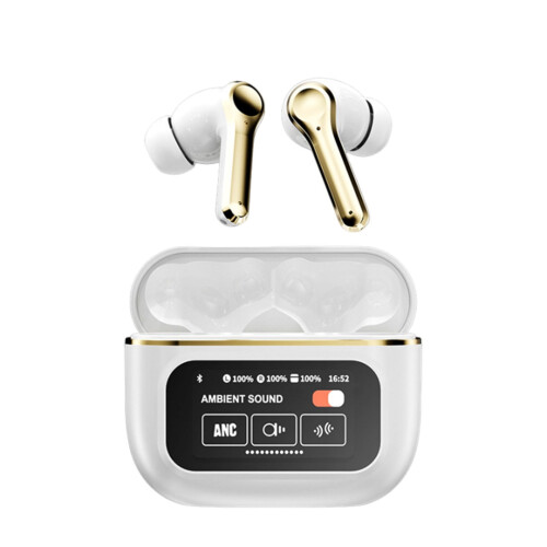 Jacenvly ANC waterproof wireless earbuds with charging case 2