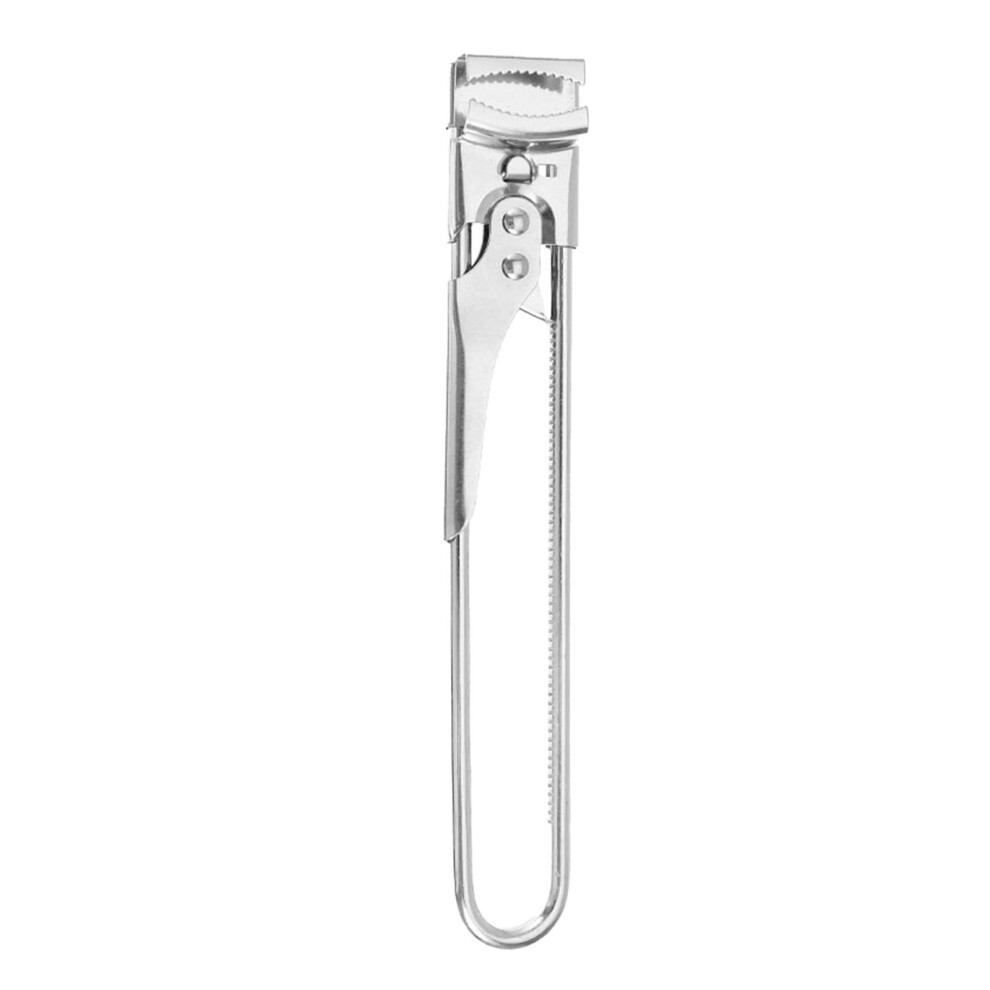 Silver Automatic Jar Opener For Seniors With Arthritis, Weak Hands Â Adjustable Stainless Steel Cap Opener Compatible With Jars & Bottles (,