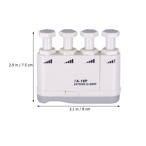 2Pièces Renforcement Doigts Guitare Réglable Silicone 1