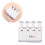 2Pièces Renforcement Doigts Guitare Réglable Silicone 7