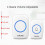 Wireless Doorbell Receiver Transmitter Battery Powered 6