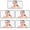 5Pièces De Maquillage Rechargables Pour Avec 5