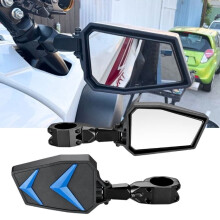 Aluminum UTV Side Mirrors for Polaris RZR XP Turbo 1.75-2