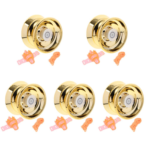 5Sets Professionele Metaal Yo-Yo, Beginners Leuk En Duurzaam 2