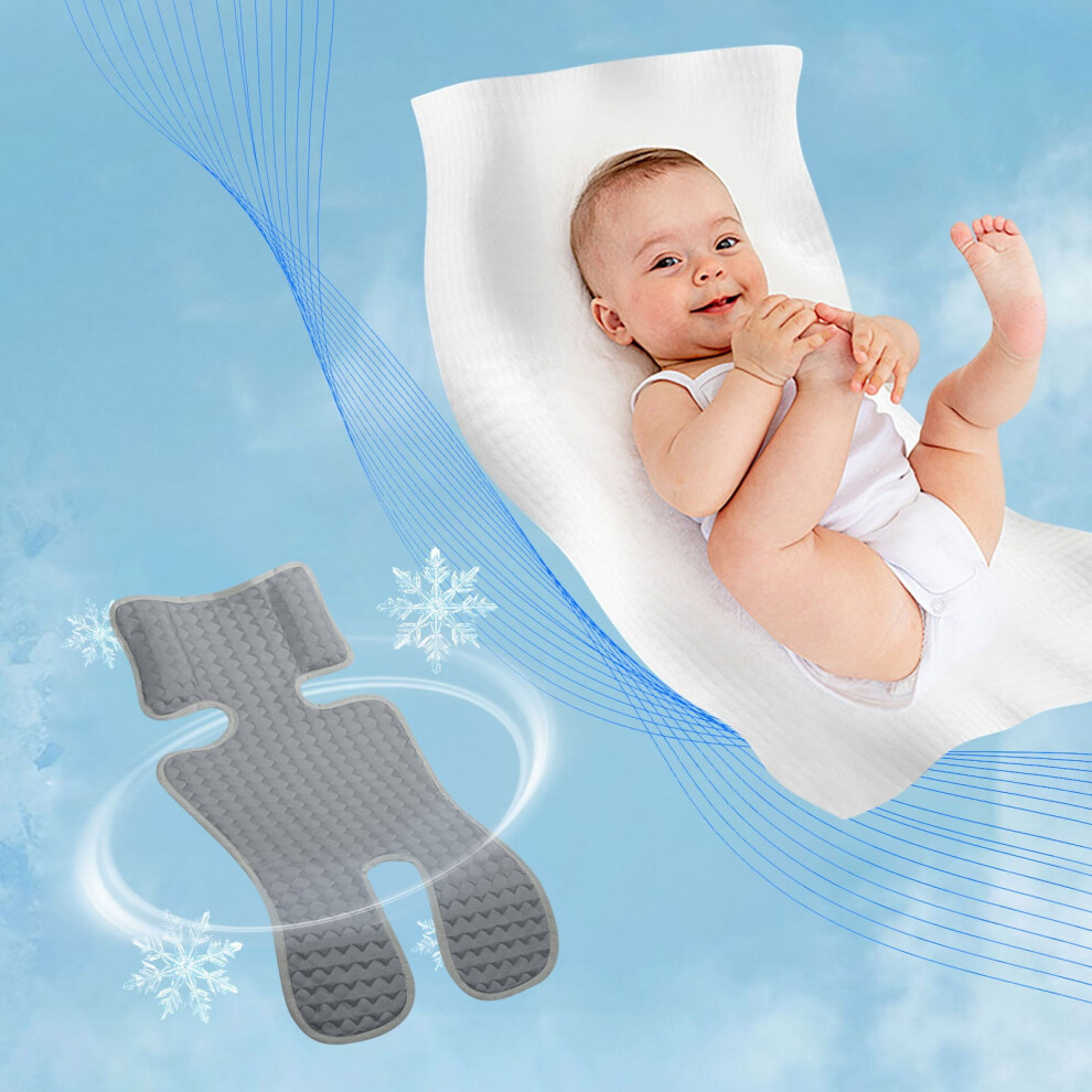 Stroller Cooling Pad Baby Stroller Cool Mat Stroller Tool Seat Cushion Cool Mat Baby Safe Seat Dining Chair Universal Ice Mat