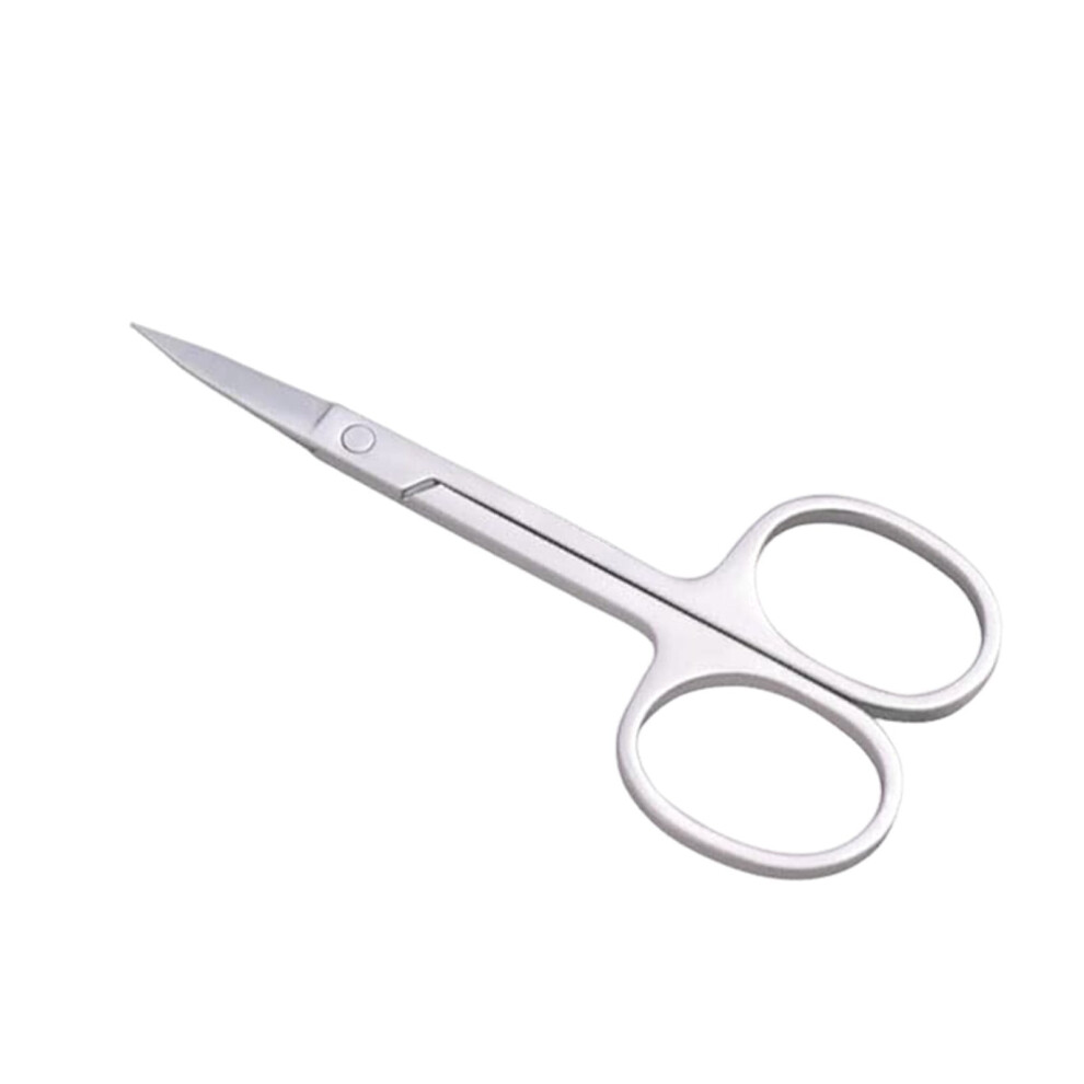 Stainless Steel Eyebrow Scissors, Nose/Beard/Mustache/Eyelash Clippers â Grooming Scissors for Men & Women