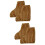 2Pairs Portable Elastic Ice Skates Covers Light Brown Boot Sleeves 1