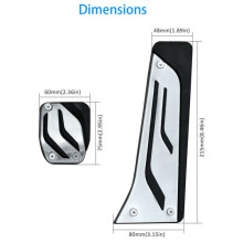 1*Pedais de Acelerador + 1*Pedais de Freio para BMW M2M3M5M6I3I8 2014-2019, Embreagem e Acessórios