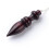 Wood Dowsing Pendulum with Iron Cross Chain 26 cm 2 mm Hole 2