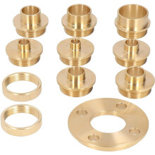Brass Router Template Bushing Set 11 pcs