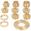 Brass Router Template Bushing Set 11 pcs 1