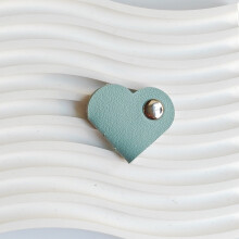 Heart Cord Organizer Set PU Leather 3-Piece