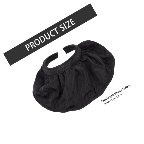 Chapeau De Noir En Polyester Pour Course Et Plein Air 1