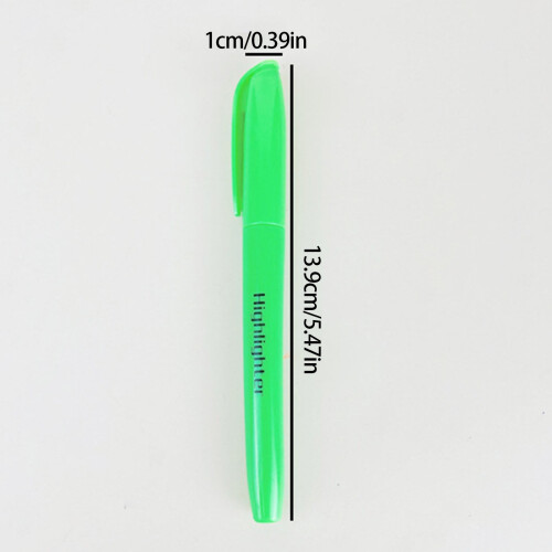 Highlighter Marker Fast-Dry Ergonomic Grip 6 Pcs 2