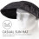 Chapeau De Noir En Polyester Pour Course Et Plein Air 6