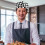 1Pcs Checkered Print Chef Hat Polyester Use Head Cover for Cooking 8