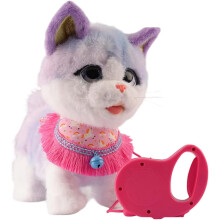 Realistic Robot Dog Wuffy – Interactive Walking Plush, Touch/Voice Sensing, Lifelike Sounds & Licking Motion, Battery Powered