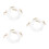 3Pièces Lunettes Hommes Design 5