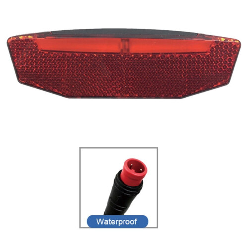 Rear Tail Light for E-Bike, 6V–60V
