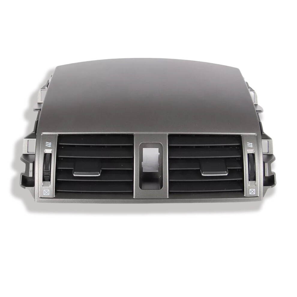 Center Dash Ac Outlet Air Vent Panel, Fits For Toyota Corolla 2009-2011, Replaces 55670-02163, Dashboard Trim Cover Outlet Grille Panel.-One Black 9193271993339