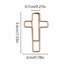 Macaron Color Cross Paper Clips 50pcs – Stylish, Durable, Compatible with School/Office/Home Use, Aesthetic Gift
