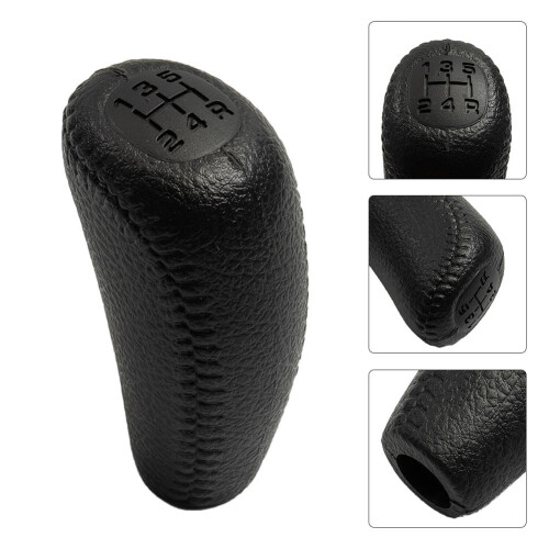 Για Honda94-01για Acura5Speed Λαβή αλλαγής ταχυτήτων μαύρο χειροκίνητο PU δέρμα