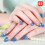 (6) 24pcs Asterism Fake Nails, Reusable for Manicure 1