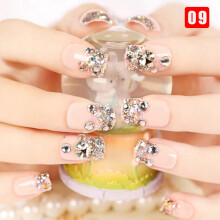 (9) 24pcs Asterism Fake Nails, Reusable for Manicure