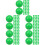 250St Openbare Groene PVC Ballen Voor Interactieve Feestspellen 5