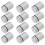 48Pièces Vis Décoratives En Acier Inoxydable Pour Supports 3