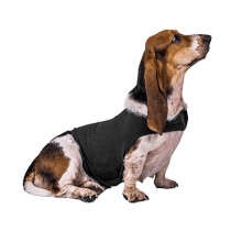 (Dark Grey, XS For 3.5 7kg) Hund Angstweste - Einstellbare Beruhigungsweste