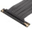 PCIE 4.0 X16 Flexible GPU Extension Card Riser Cable 25cm Black 8