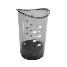 Premium 500ml Measuring Cup with Clear Markings, Ergonomic Design, BPA-Free Plastic for Kitchen Use