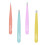 Stainless Steel Tweezers Set 4 Pcs 6