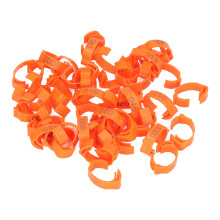 Poultry Leg Bands, Slot Adjustment Reusable Pet Leg Rings Flexible For Chickens For Pigeons For Identification