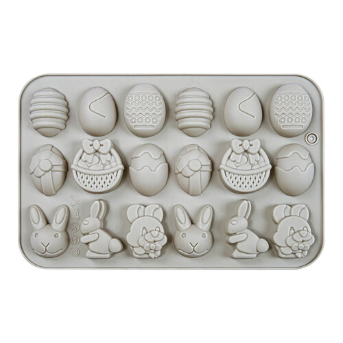 18 Rabbits Cake Chocolate Mold Cookies Baking Mold 1