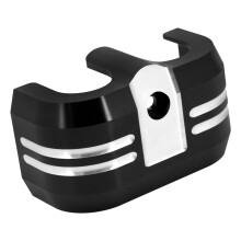CNC Black Ignition Coil Pack Cover for Harley Softail