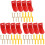 12Pcs Red Fire Extinguisher Holder Wall Mount with Strong Hooks 4