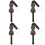 4St Lichtgewicht Cello Eindpin Antislip Mat Voor Buitengebruik 6