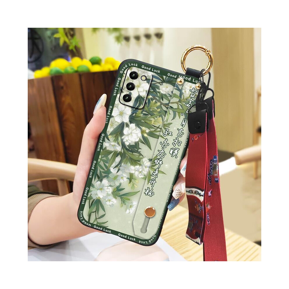 Phone Case For Samsung Galaxy A03s (Sm-A037f, Asian Version) Â Shockproof, Dust-Resistant, With Wristband Lanyard, Kickstand & Waterproof Design 9341593642408