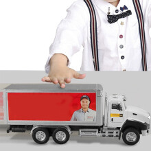 4-Pack Friction-Powered Construction Vehicle Toys for Kids 3-8, STEM Educational Toy, Compatible with LEGO