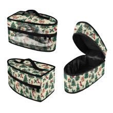 Christmas Tree Pattern Travel Irons Organizer Large Size Easy to Store and Carry Universal for Most Iron, Bag Only