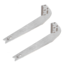 Metallklingenwinkelmesser 118 für Bohrer 2 Stück Schärf- und Inspektionswerkzeug