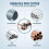 RATCHET-TYPE PIPE CUTTER, PIPE DIAMETER RANGE 0.23-1.14 INCHES, ADJUSTABLE, 360 COMPACT DESIGN, TELESCOPIC BLADE HEAD, with DEBURRING TOOL. 4