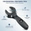 RATCHET-TYPE PIPE CUTTER, PIPE DIAMETER RANGE 0.23-1.14 INCHES, ADJUSTABLE, 360 COMPACT DESIGN, TELESCOPIC BLADE HEAD, with DEBURRING TOOL. 5