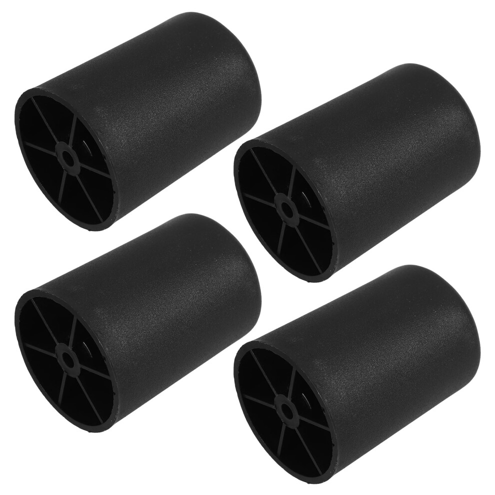 Adjustable Desk Legs Abs Black For Home Renovation Furniture Upgrade 4Pcs 3.1X2.3x2.0in 9341593642743