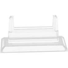 4pcs Business Card Holder Plastic Sports Card Holders Card Holder Stand Baseball Card Holder Stand Hard Card Support Rack